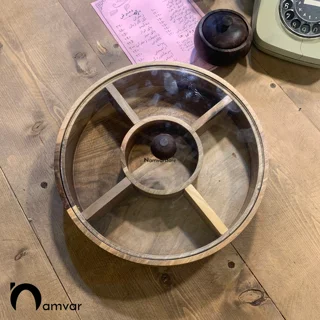 اردو خوری چوبی درشیشه ای