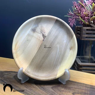 بشقاب چوبی